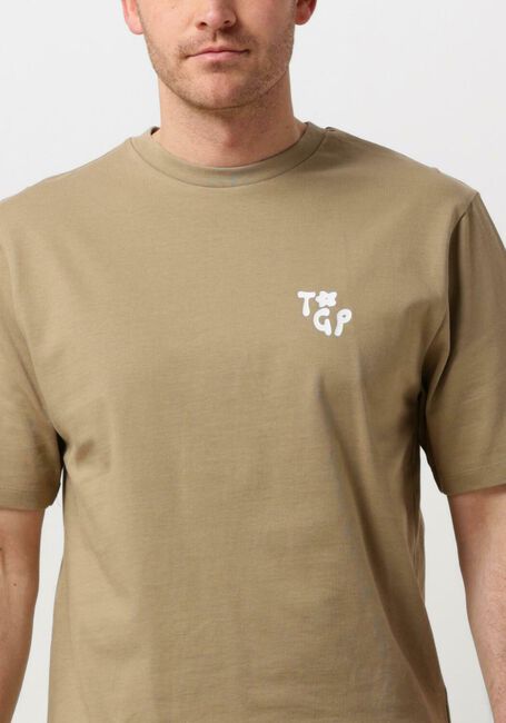 Grüne THE GOODPEOPLE T-shirt TEX - large
