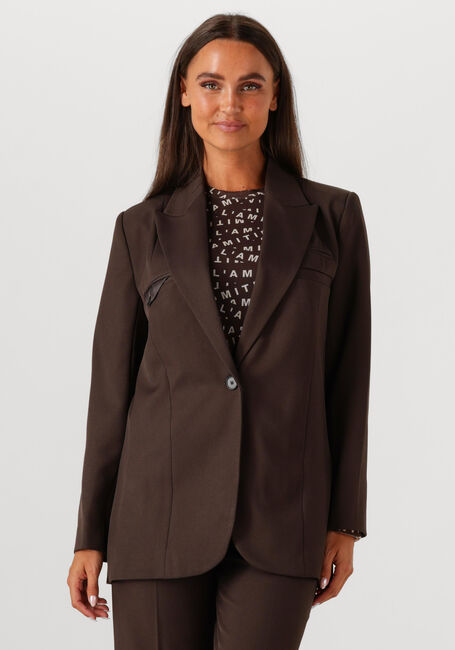 Braune HAUTE L'AMITIÉ Gilet PREMIERE SINGLE BLAZER - large