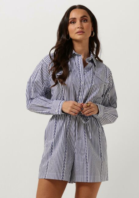 Blaue LIU JO Playsuits POPELINE STAMPA TP DRESS - large