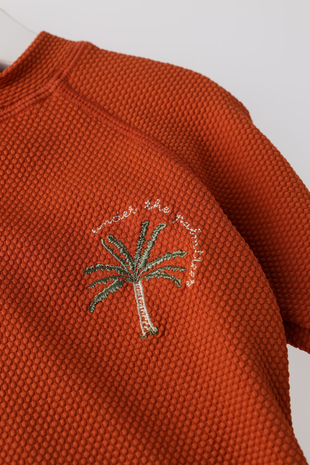 Braune SALTED STORIES UV Badebekleidung SOLID SWIM LONGSLEEVE - large