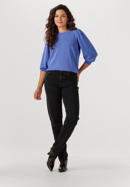 Blaue SELECTED FEMME T-shirt SLFTENNY 3/4 SWEAT TOP - large