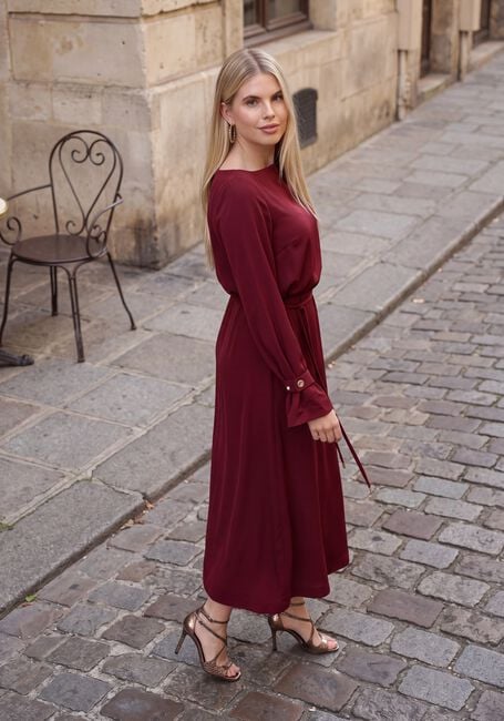 Bordeaux LINA LOCCHI Maxikleid LL-BETH - large