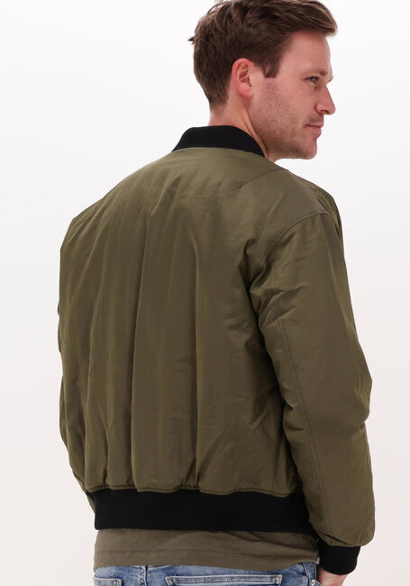 Olive CALVIN KLEIN Jack REVERSIBLE BOMBER JACKET - large