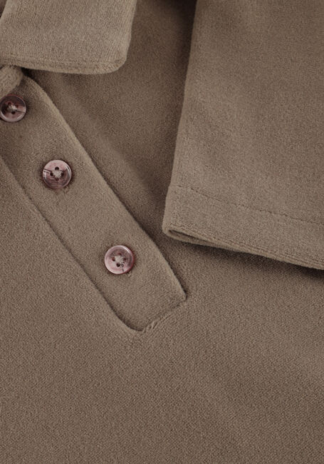 Taupe BAJE STUDIO Polo-Shirt VAUD - large