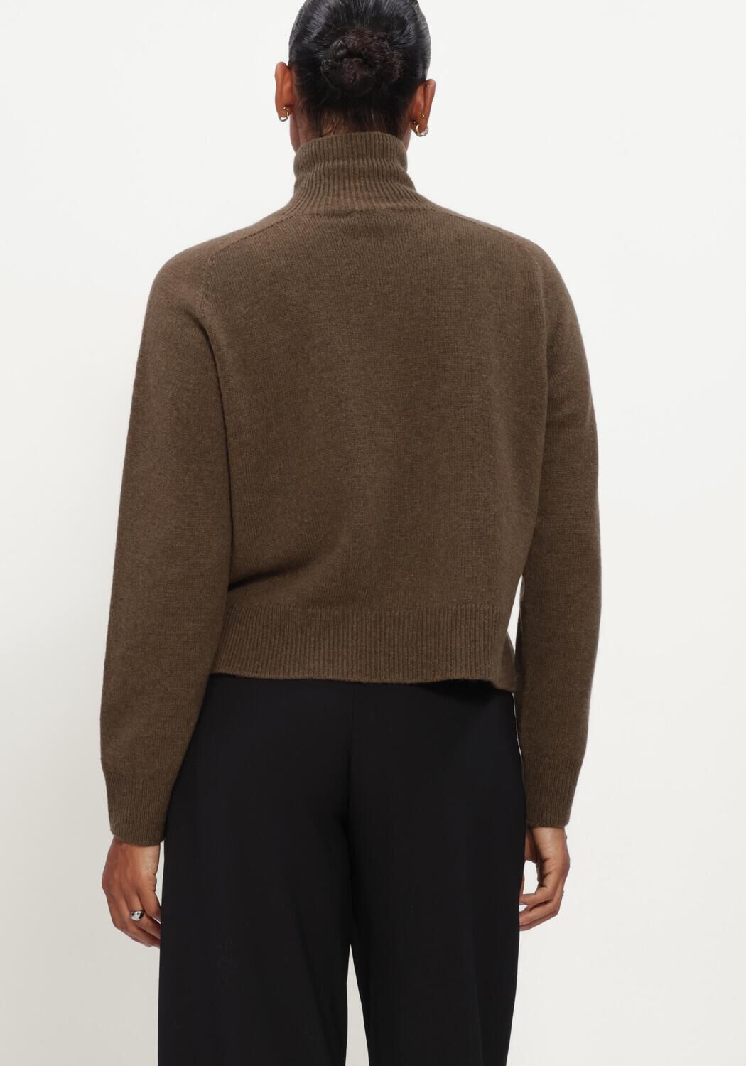 Olive DRYKORN Rollkragenpullover LYZIMA - large