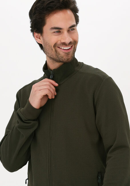 Gr&uuml;ne CRUYFF Strickjacke SANTIAGO TRACK TOP - TEXTURED POL - large