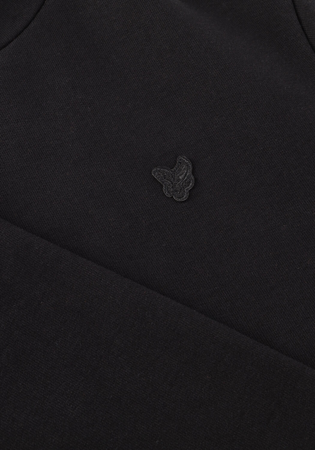 Schwarze LYLE & SCOTT Sweatshirt HEAVY WEIGHT DROP SHOULDER HOODIE - large