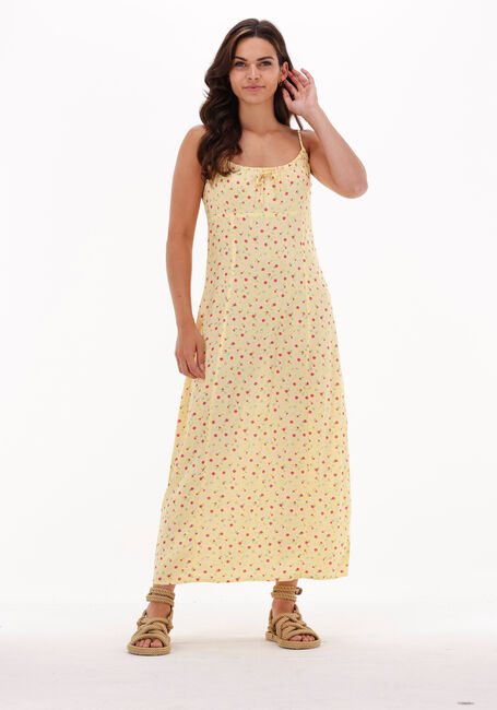 Gelbe ENVII Maxikleid ENSAPPHIRE SL DRESS AOP 6696 - large