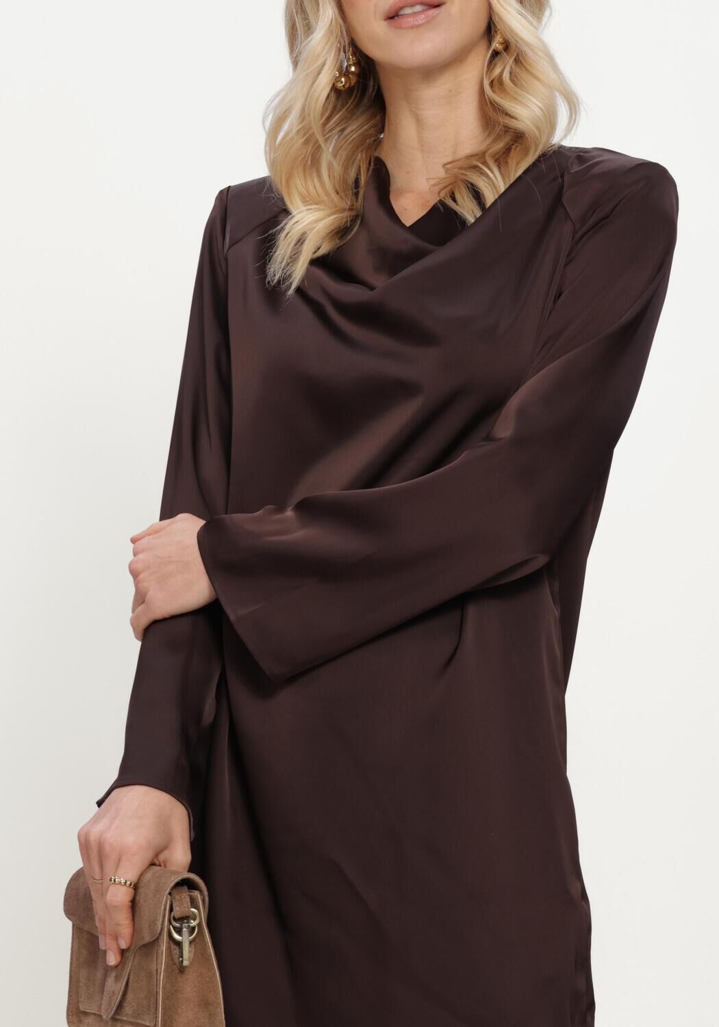 Braune INWEAR Minikleid OLIVEIW SHORT DRESS - large