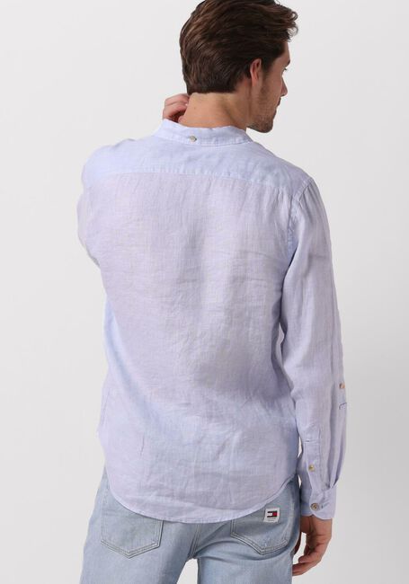 Hellblau SCOTCH & SODA Casual-Oberhemd LINEN SHIRT WITH ROLL-UP - large