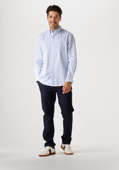 Hellblau TOMMY HILFIGER Klassisches Oberhemd FLEX POPLIN CLASSIC - large