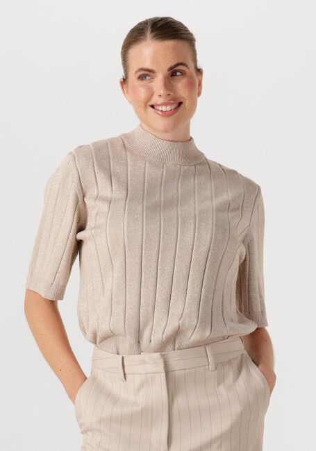 Sand BRUUNS BAZAAR Top GLADY KNIT - large