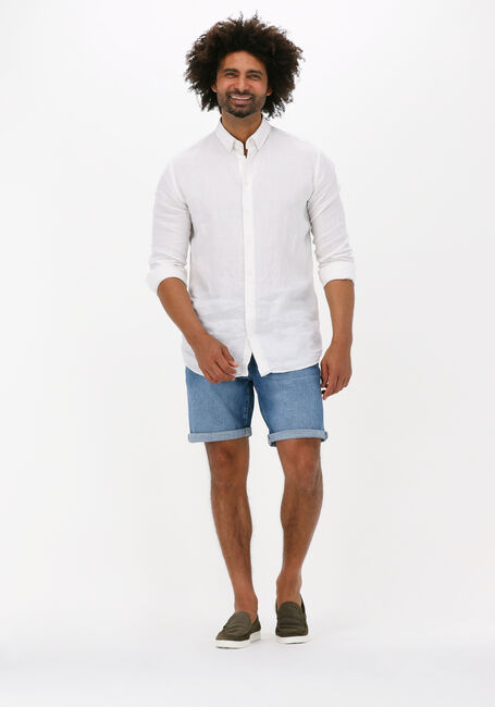 Nicht-gerade weiss SELECTED HOMME Casual-Oberhemd SLHREGKYLIAN-LINEN SHIRT - large