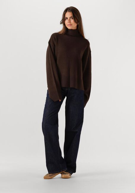 Braune ENVII Pullover ENELISE LS KNIT 7230 - large