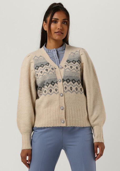 Ecru LOLLYS LAUNDRY Strickjacke LAURA CARDIGAN - large