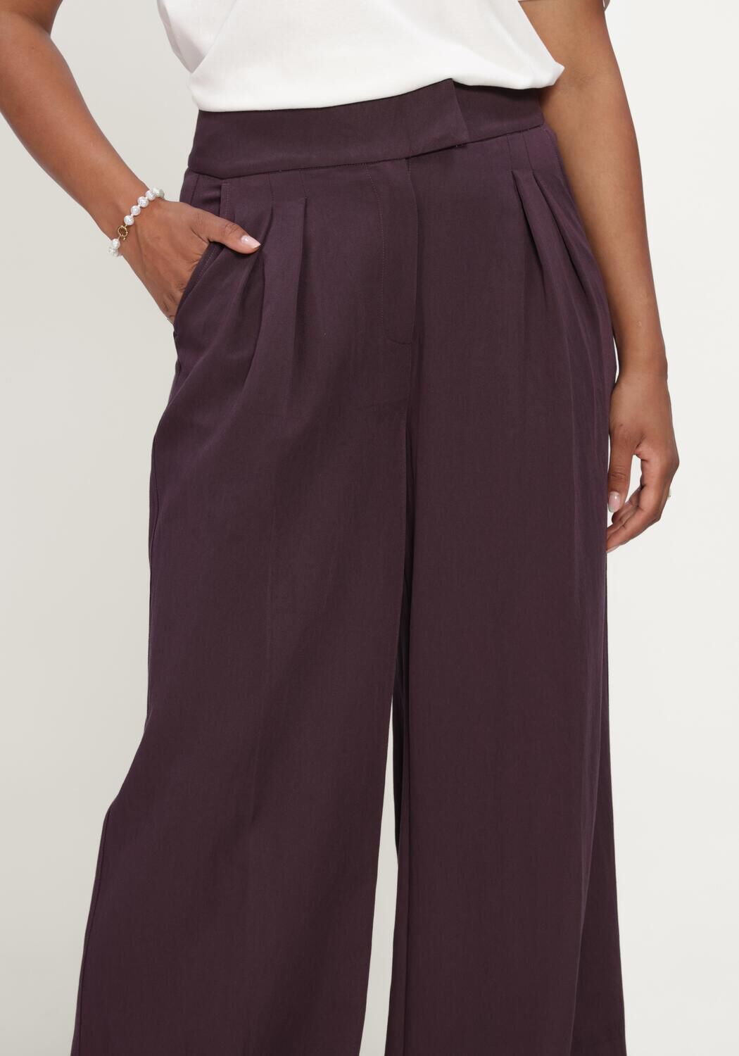 Bordeaux AAIKO Hosen FREDERIQUE RAY 538 - large