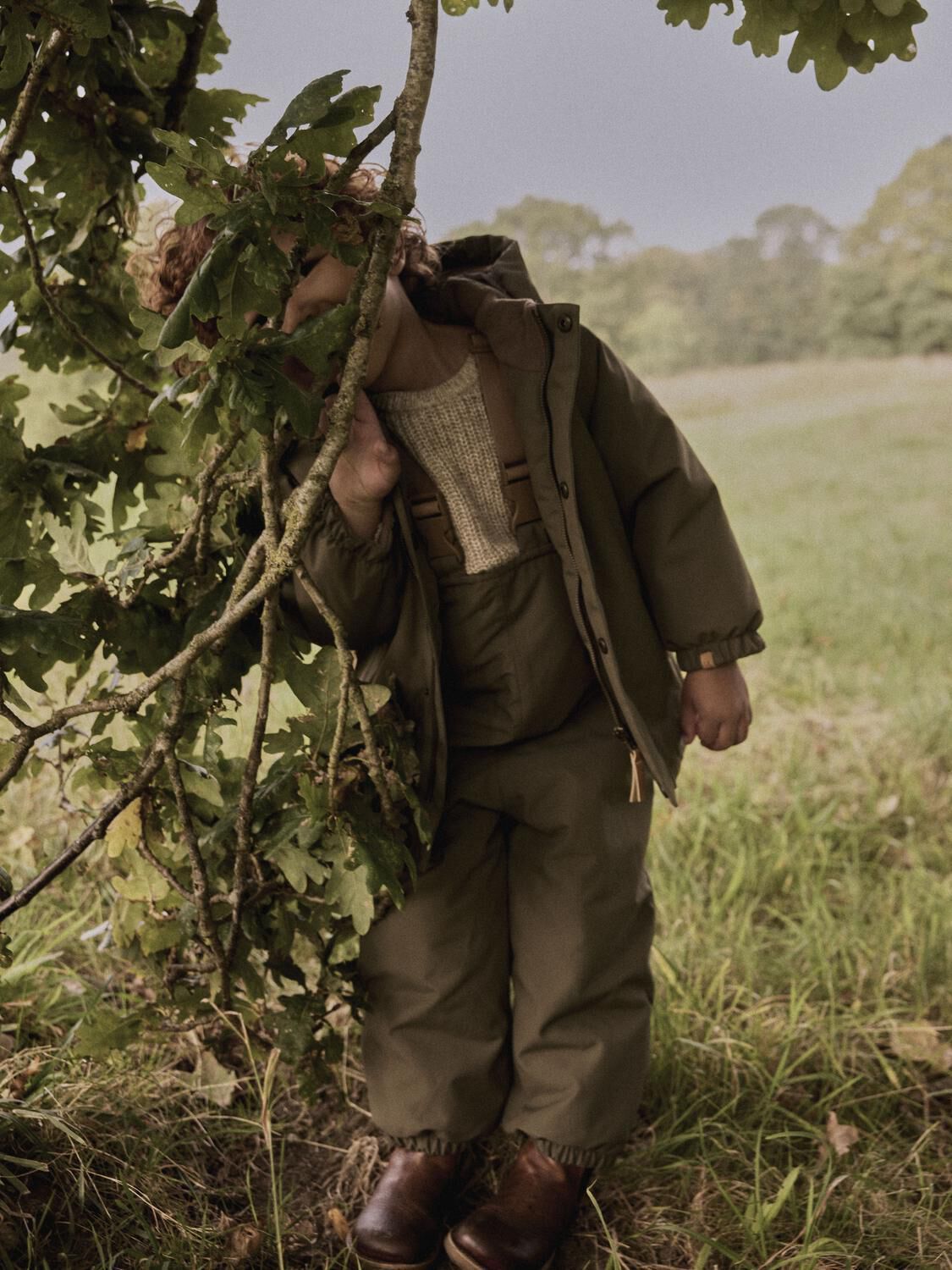 Gr&uuml;ne LIL' ATELIER Jack NMMLASNOW10 JKT SOLID FO LIL - large