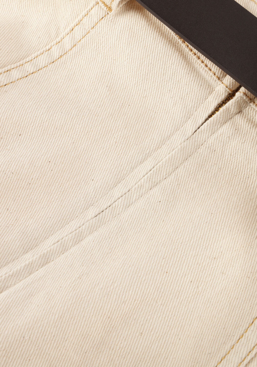 Nicht-gerade weiss CAROLINE BISS Midirock 1703 - large