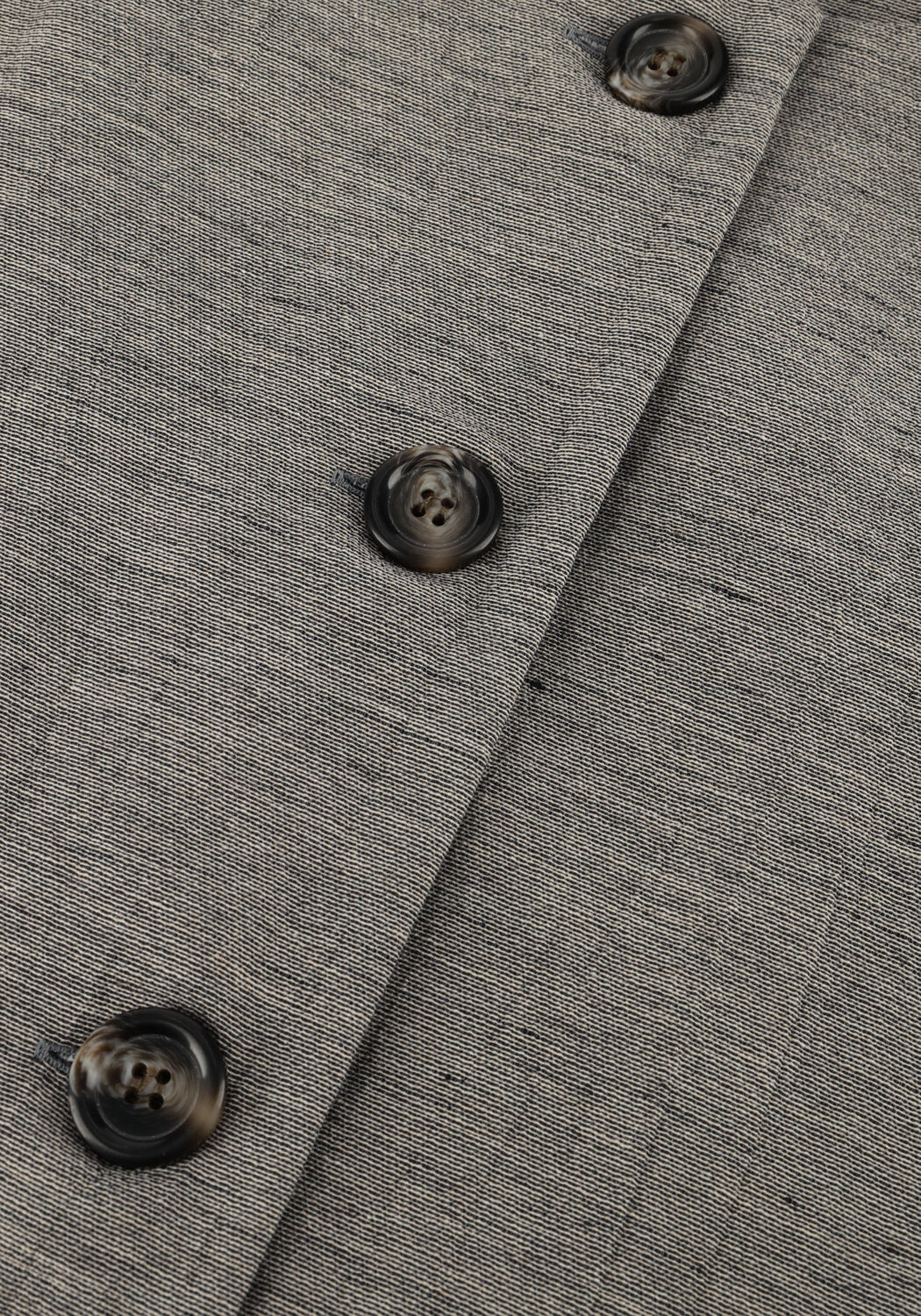 Taupe BY-BAR Gilet NORI MELANGE GILET - large