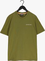 Grüne SCOTCH & SODA T-shirt JERSEY LOGO TEE IN ORGANIC COTTON