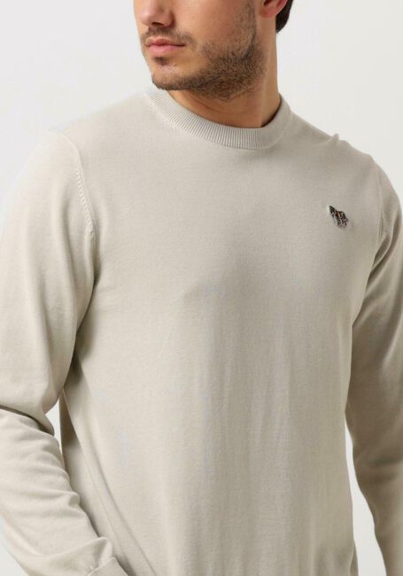 Hellgrau PS PAUL SMITH Pullover MENS SWEATER CREW NECK ZEB BAD - large