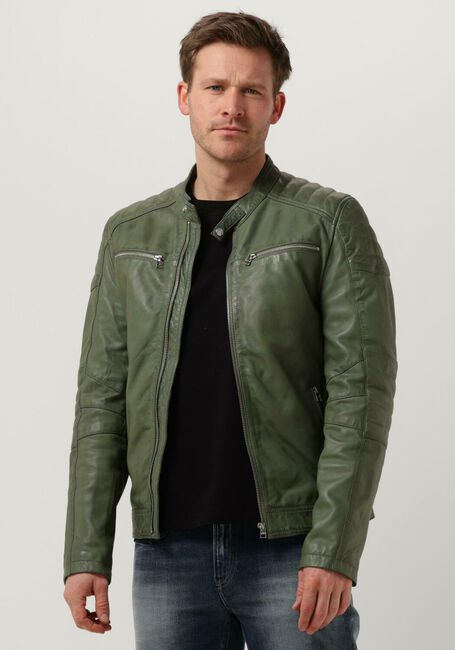 Grüne GOOSECRAFT Lederjack GC JACKET965 - large