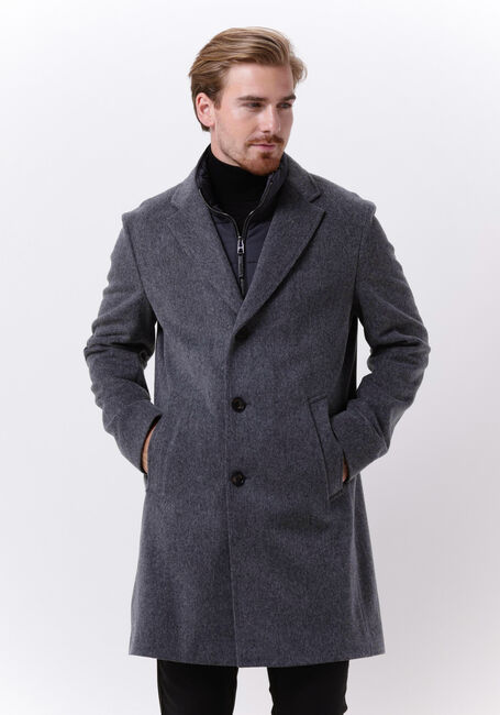 Graue BOSS BLACK Mäntel H-HYDE-BIB - large