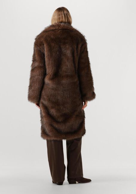 Braune NOTRE-V Fake-Fur-Jack NV-GABRIELLE - large