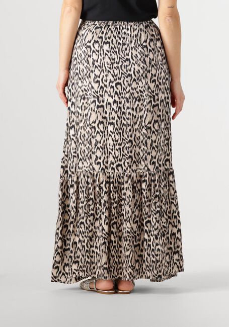 Beige JANSEN AMSTERDAM Midirock RINA ROK WA 689 LONG RUFFLE AT BOTTOM - large