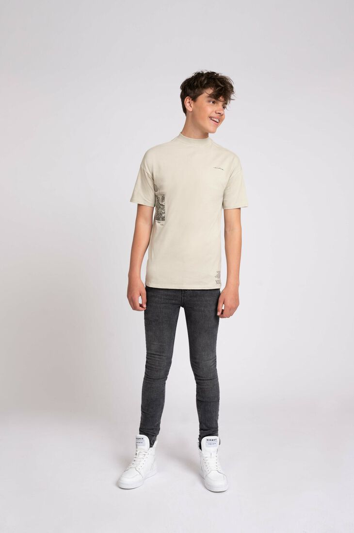 graue nik & nik t-shirt the city t-shirt