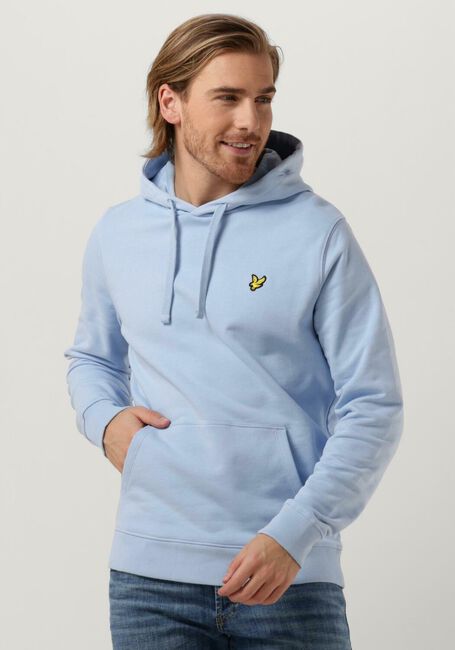 Hellblau LYLE & SCOTT Pullover & Cardigans PULLOVER HOODIE - large