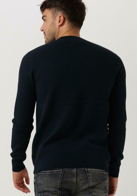 Dunkelblau PUREWHITE Pullover CREWNECK WITH TRAINGLE BADGE ON CHEST - large