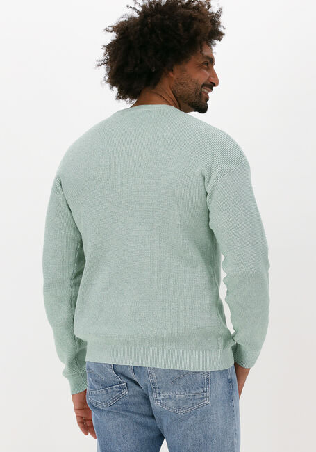 Grüne SELECTED MEN Pullover SLHROBERT LS KNIT CREW NECK - large