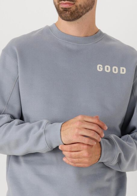 Blaue THE GOODPEOPLE Sweatshirt LTEDDY - large
