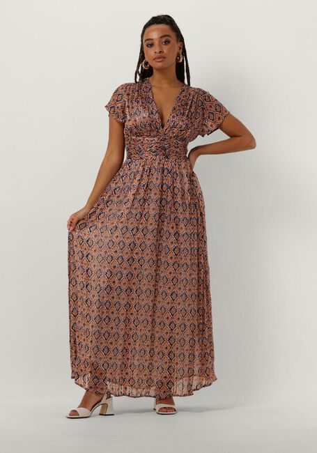 Braune NOTRE-V Maxikleid NV-DALI MAXI DRESS - large