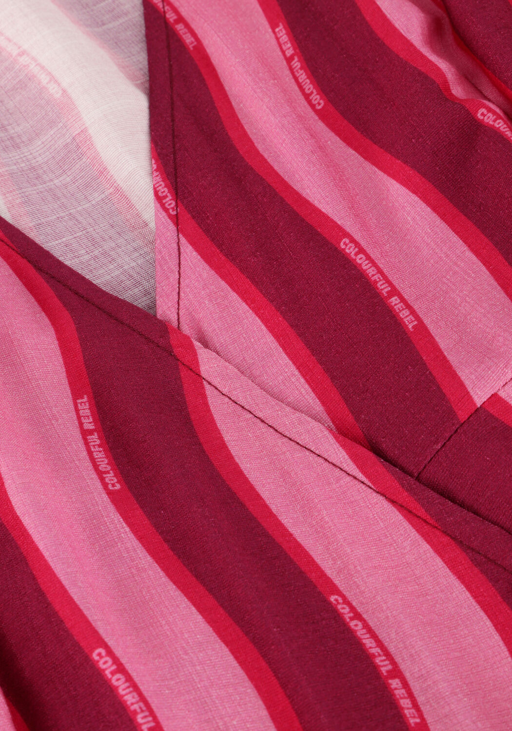 Rosane COLOURFUL REBEL Maxikleid AVA STRIPED REAL WRAP MAXI DRESS SS - large