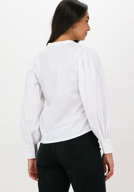Weiße MSCH COPENHAGEN Blusen EGLE LANA LS SHIRT - large