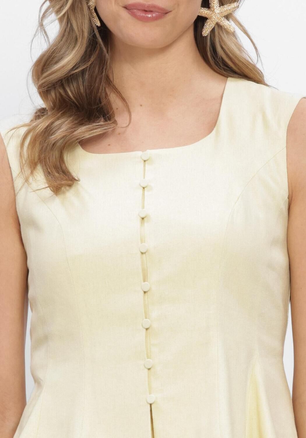 Gelbe Y.A.S. Tops & T-shirts YASLIRMA SL TOP - large
