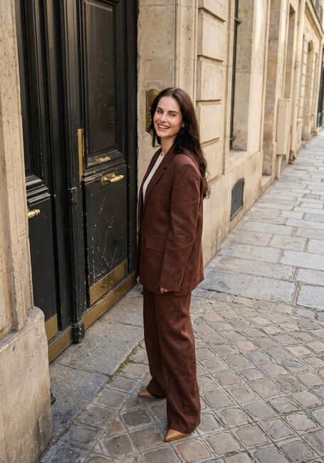 Braune BEAUMONT Blazer ARMAND BLAZER - large