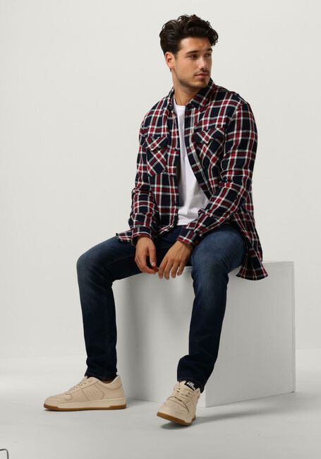 Dunkelblau SCOTCH & SODA Overshirt ARCHIVE DOUBLE FACE TWILL CHECK - large