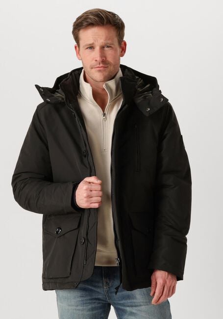 Schwarze G-STAR RAW Parkas VODAN PADDED HDD JKT - large