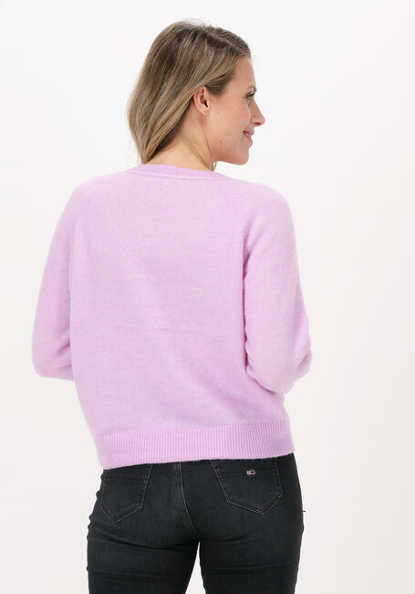 Lila TOMMY HILFIGER Pullover ALPACA RELAXED V-NK SWEATER - large