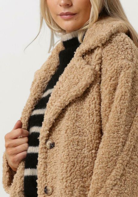 Taupe NOTRE-V Teddy-Jacke TEDDY COAT LONG - large