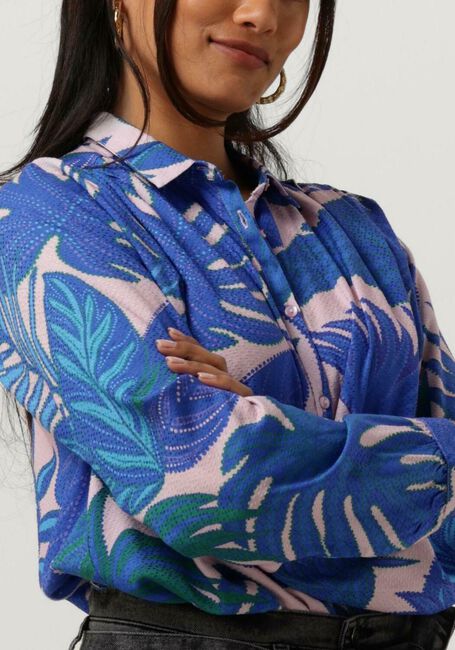 Blaue LOLLYS LAUNDRY Blusen LARI SHIRT - large