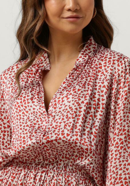 Rote EST'SEVEN Minikleid EST’JOURNEE DRESS BAMBU - large