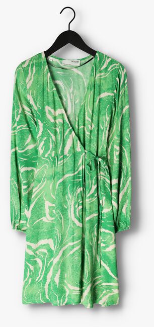 Grüne SELECTED FEMME Minikleid SLFFIOLA WRAP DRESS - large