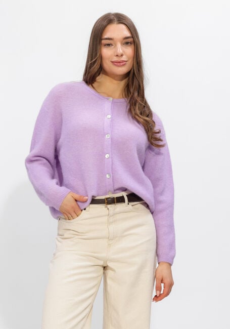 Lila AMERICAN VINTAGE Strickjacke VITOW - large