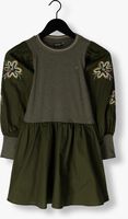 Grüne LIKE FLO Minikleid WOVEN DRESS WITH BALLOON SLEEVES - medium