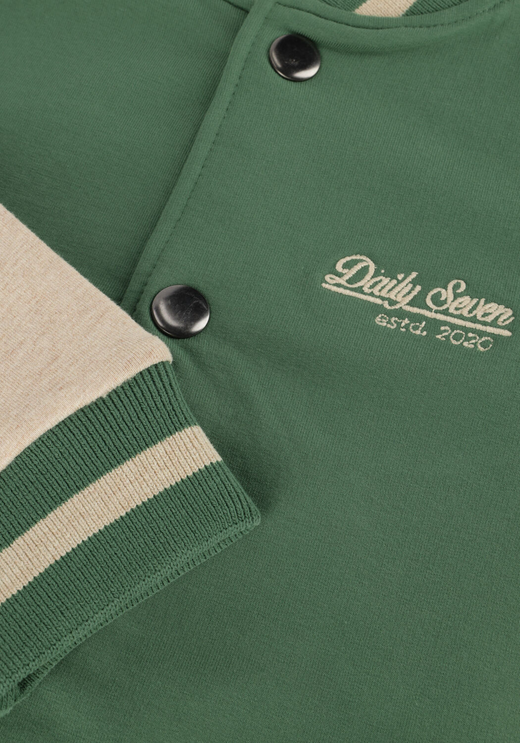 Gr&uuml;ne DAILY7 Strickjacke OVERSIZED BOMBER JACKET - large