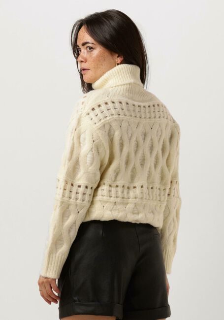 Ecru SILVIAN HEACH Rollkragenpullover LUPETTO M/L- SWEATER - large